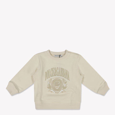 Dolce & Gabbana Bambino Ragazzi Maglione in Off White