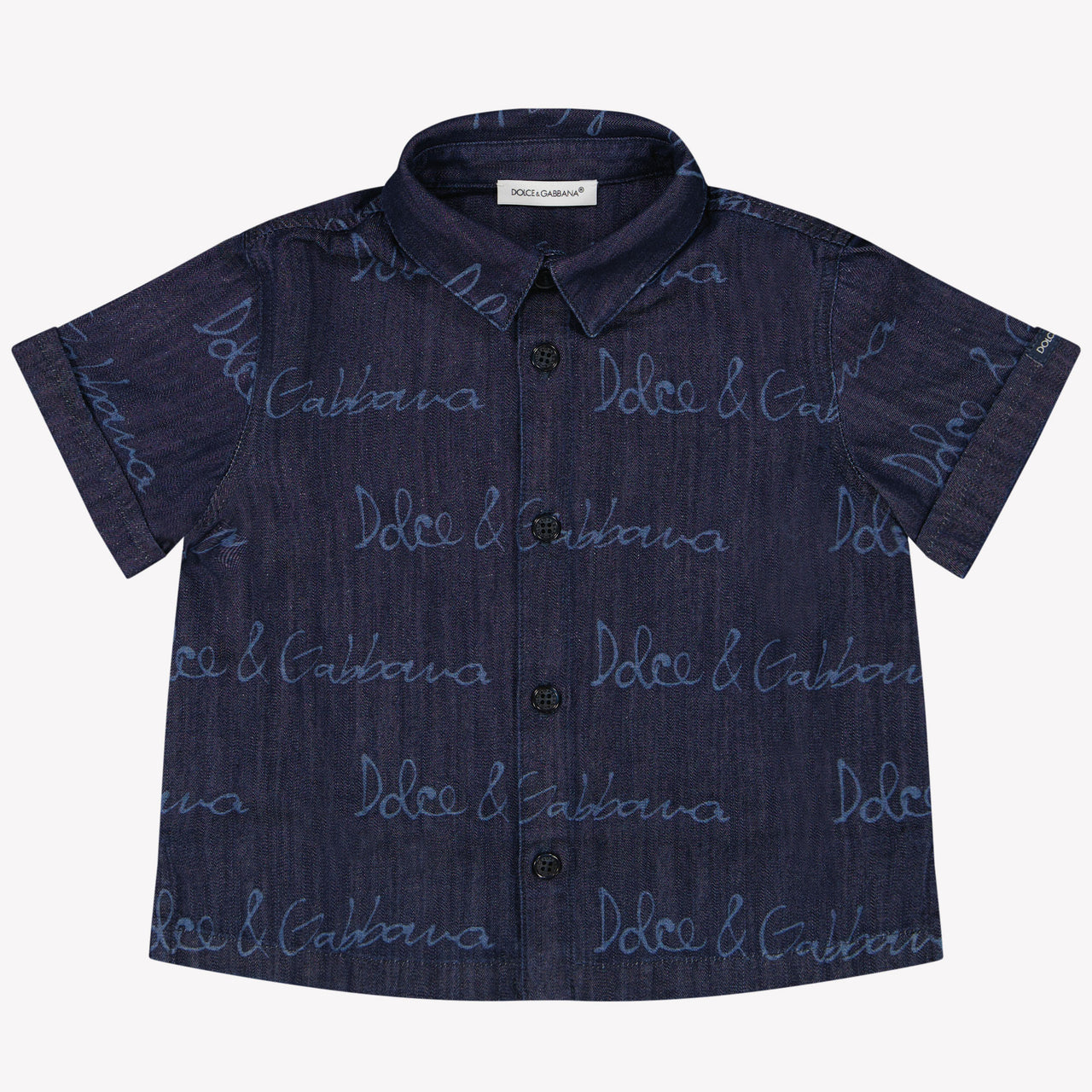 Dolce & Gabbana Bébé Garçons Chemisier Bleu Foncé