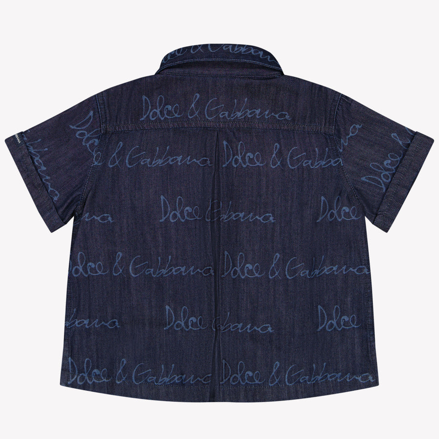 Dolce & Gabbana Bébé Garçons Chemisier Bleu Foncé