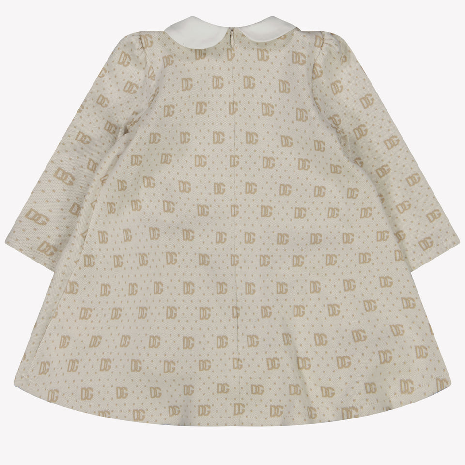 Dolce & Gabbana Bébé Filles Robe Beige