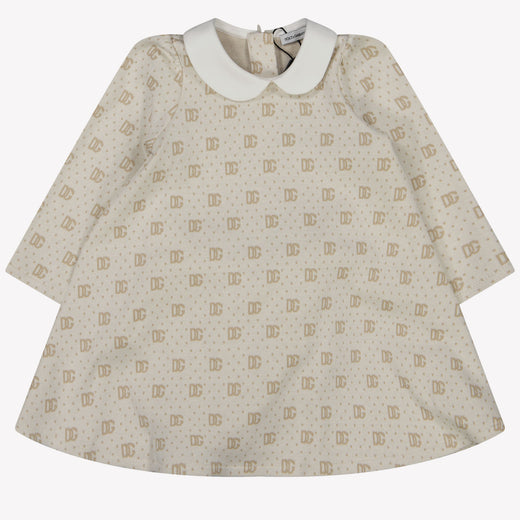 Dolce & Gabbana Bambino Ragazze Vestito Beige