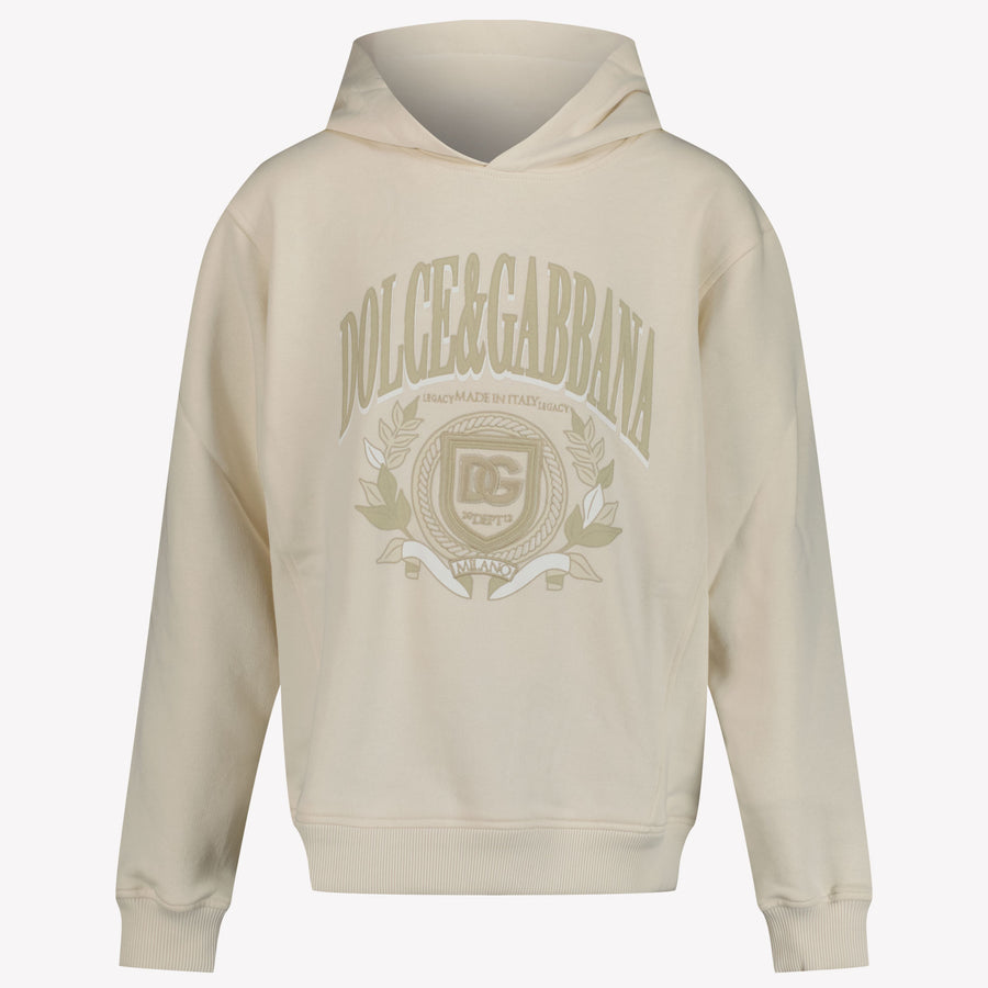 Dolce & Gabbana Enfant Garçons Pull dans le blanc off