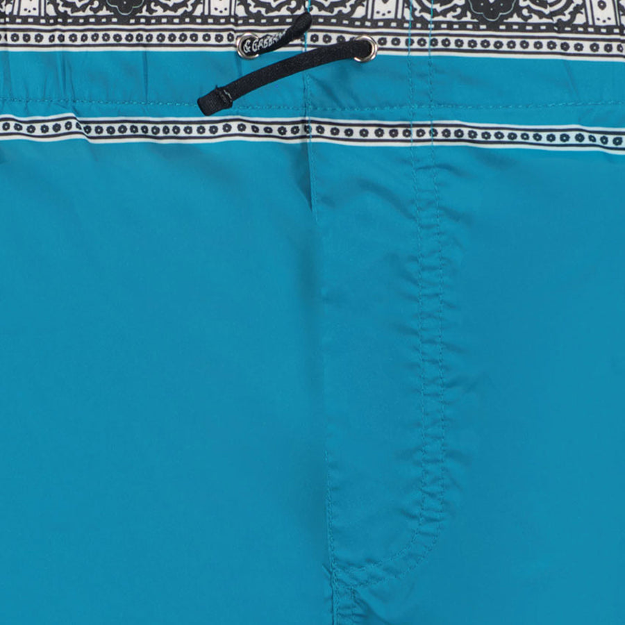 Dolce & Gabbana Enfant Garçons Maillot de bain en turquoise