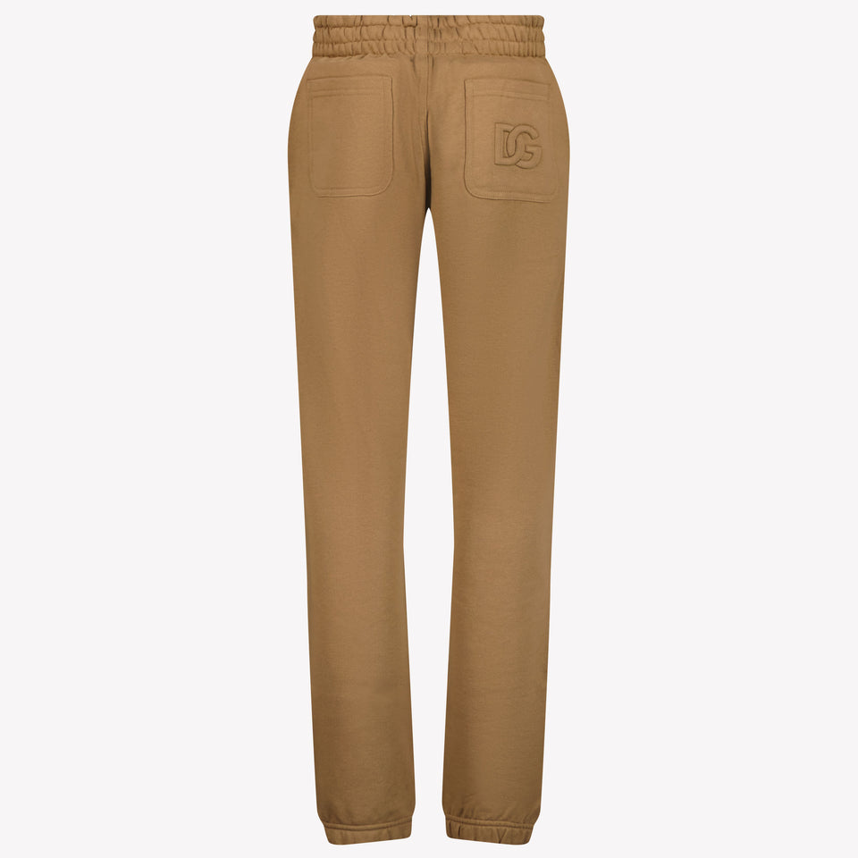 Dolce & Gabbana Niño Chicos Pantalones Marrón Claro