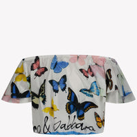 Dolce & Gabbana Enfant Filles T-shirt Blanc
