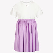 Dolce & Gabbana Kids Girls Dress Lilac