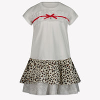 MonnaLisa Niño Chicas Vestido Blanco