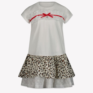MonnaLisa Niño Chicas Vestido Blanco
