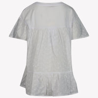 MonnaLisa Niño Chicas Camiseta en Blanco