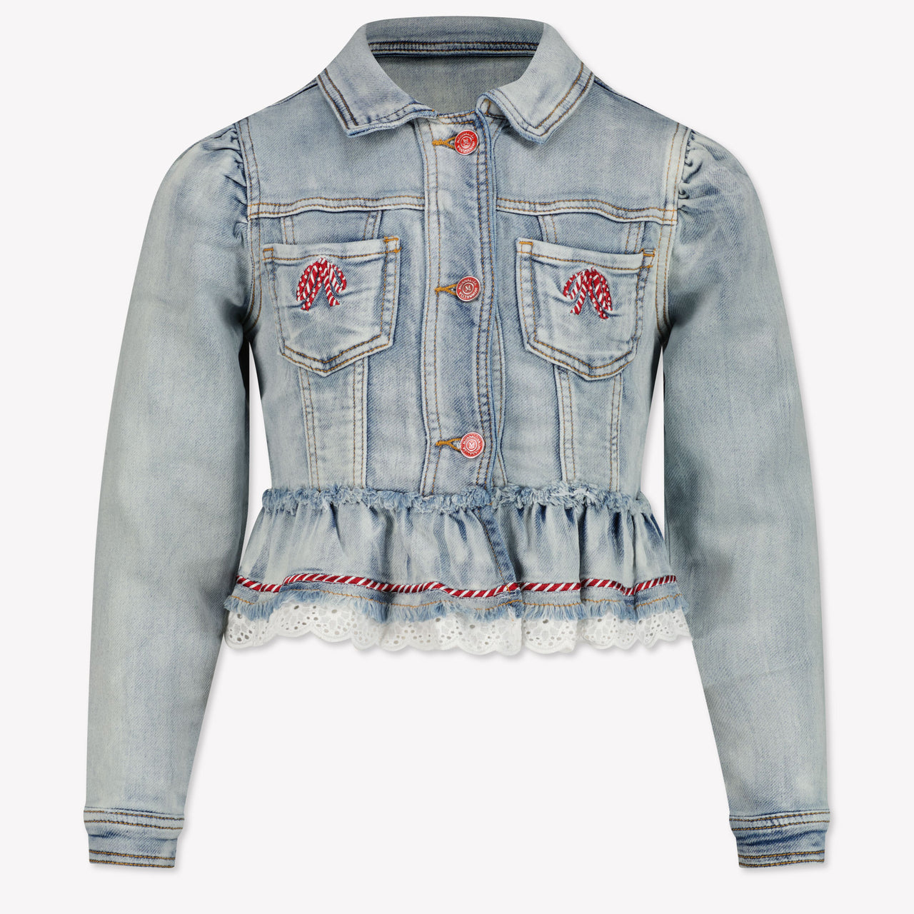 MonnaLisa Enfant Filles Vestes en jean en jean
