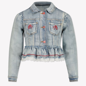 MonnaLisa Enfant Filles Vestes en jean en jean