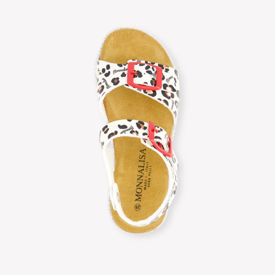 MonnaLisa Filles Sandales Blanc