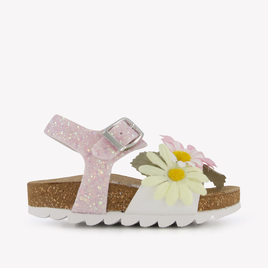 MonnaLisa Filles Sandales Rose Léger
