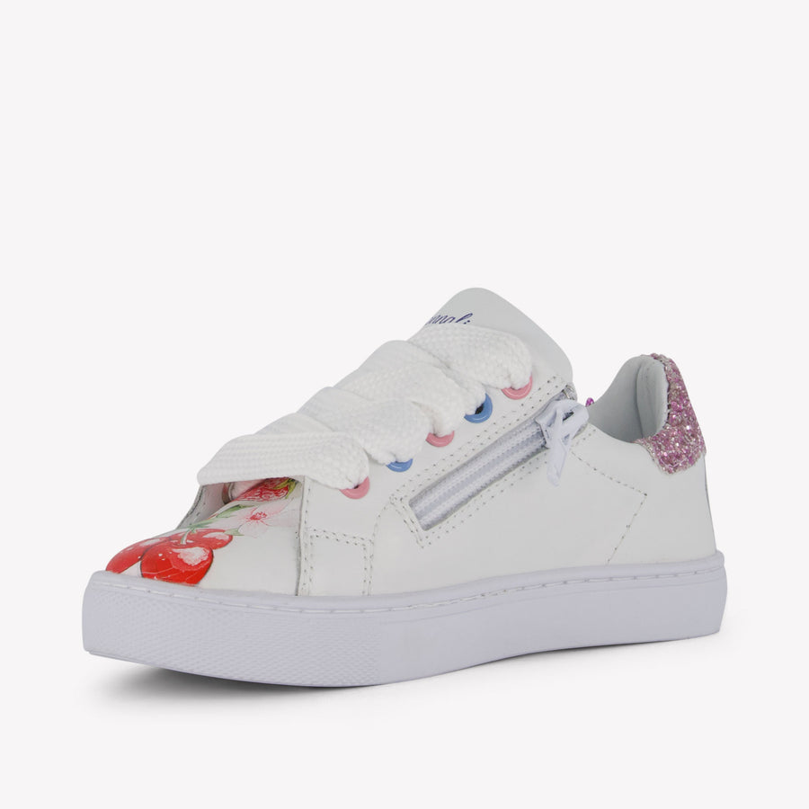 MonnaLisa Filles Baskets Blanc