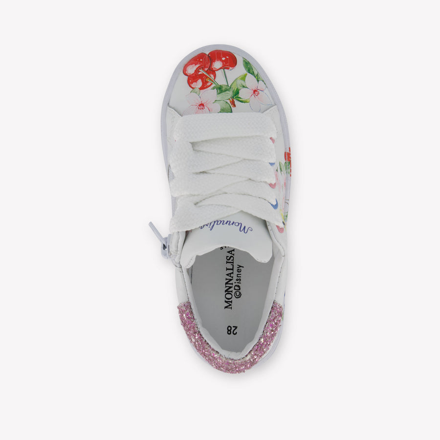 MonnaLisa Filles Baskets Blanc