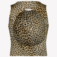 MonnaLisa Niño Chicas Camiseta en Leopardo