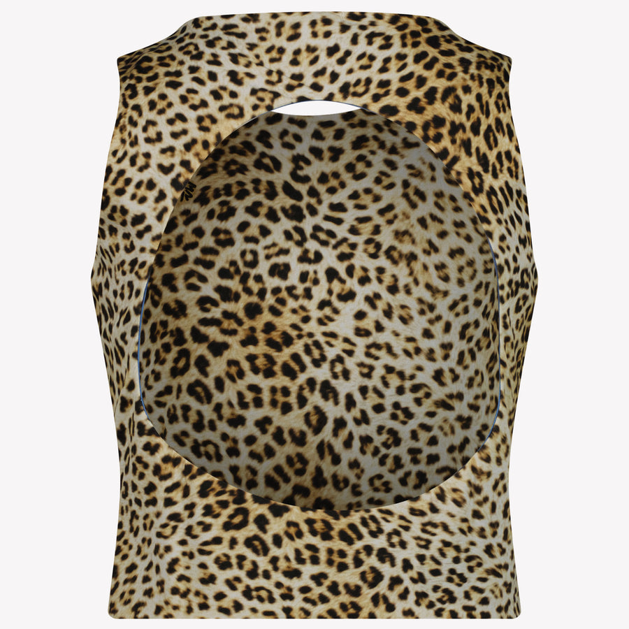 MonnaLisa Niño Chicas Camiseta en Leopardo