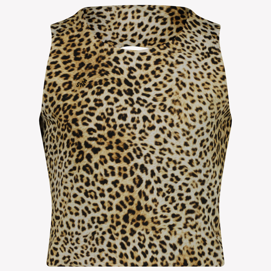 MonnaLisa Kinder Meisjes T-Shirt in Panter