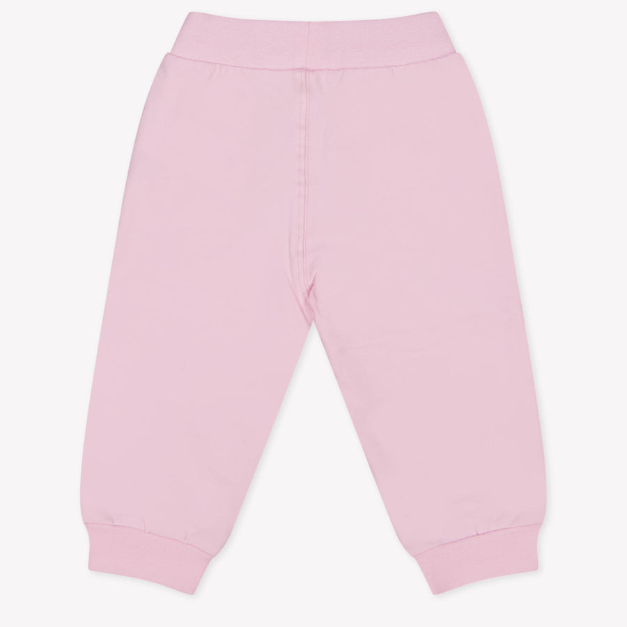 MonnaLisa Bébé Filles Pantalon Rose Léger
