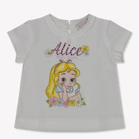 MonnaLisa Bébé Filles T-shirt Blanc