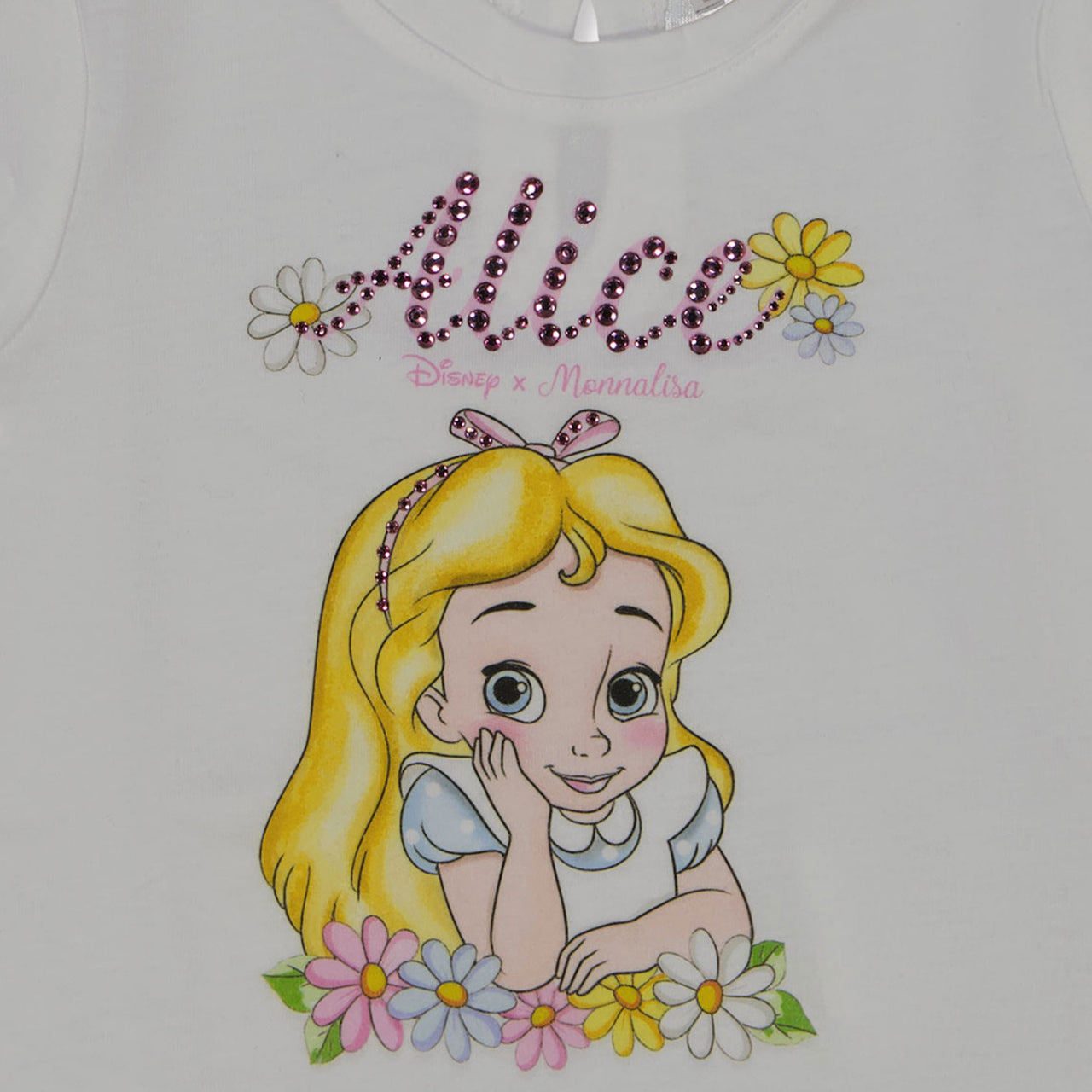 MonnaLisa Bébé Filles T-shirt Blanc