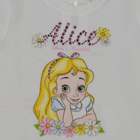 MonnaLisa Bébé Filles T-shirt Blanc