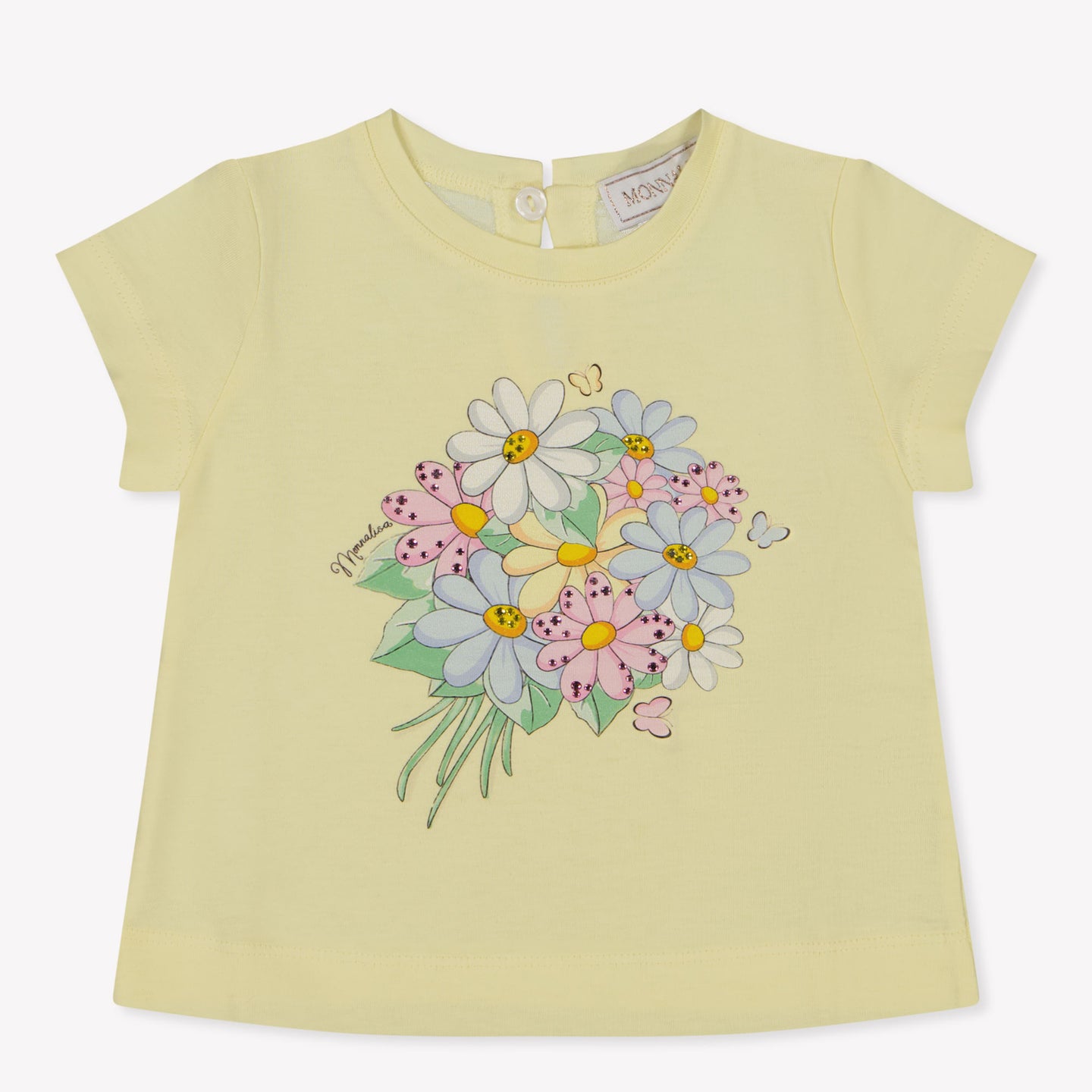 MonnaLisa Bébé Filles T-shirt Jaune