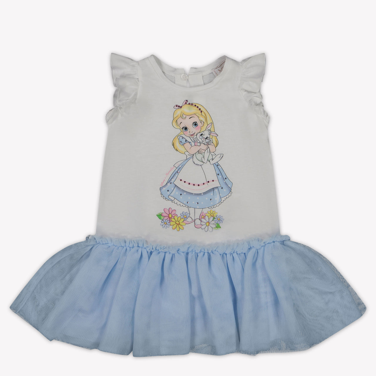 MonnaLisa Bébé Filles Robe Blanc