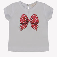 MonnaLisa Bébé Filles T-shirt Blanc