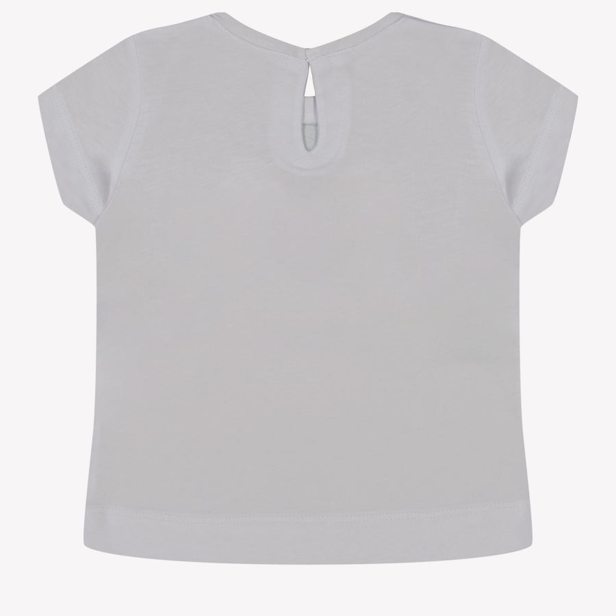 MonnaLisa Bébé Filles T-shirt Blanc