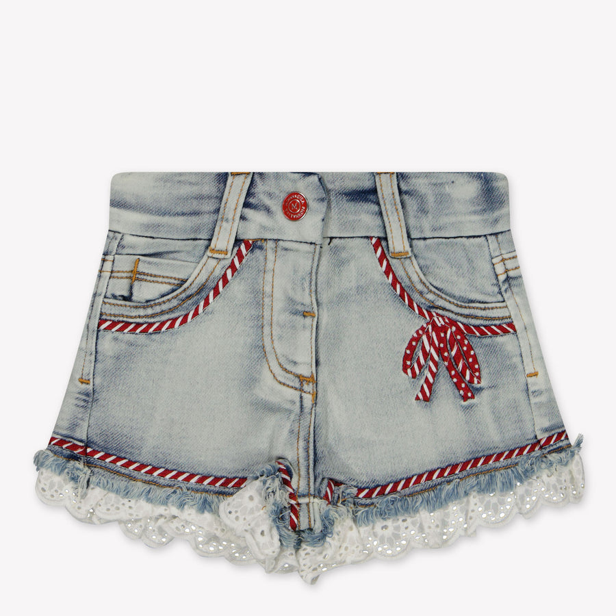 MonnaLisa Bébé Filles Short en jean