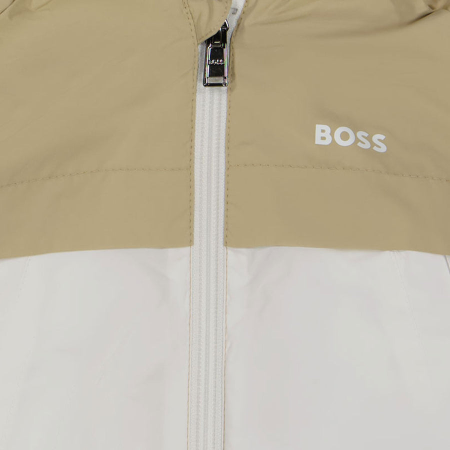 Boss Bebé Chicos Chaqueta de verano en Beige