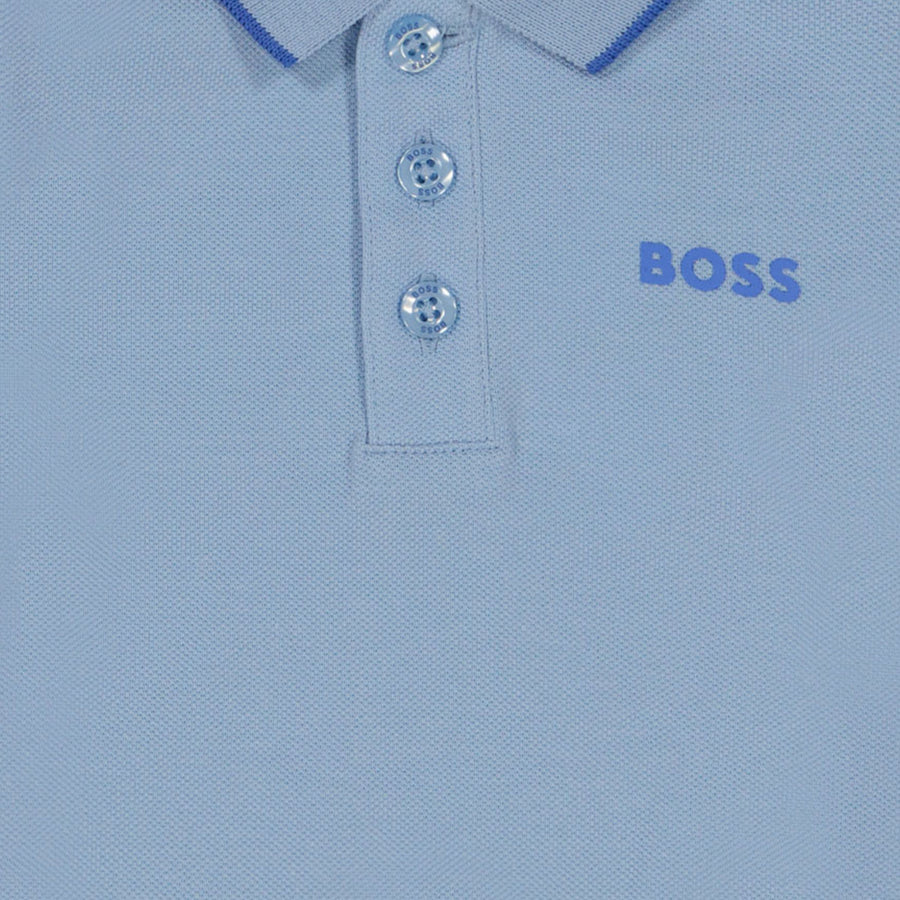 Boss Baby Boys Polo  Light Blue