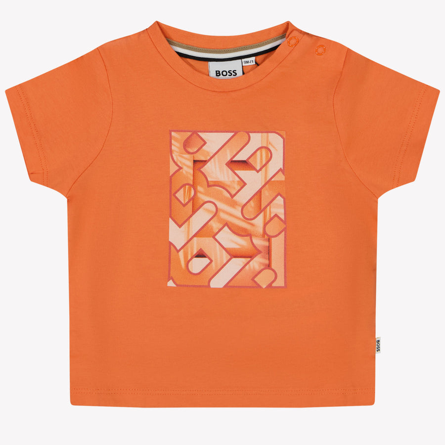 Boss Bébé Garçons T-shirt Zalm