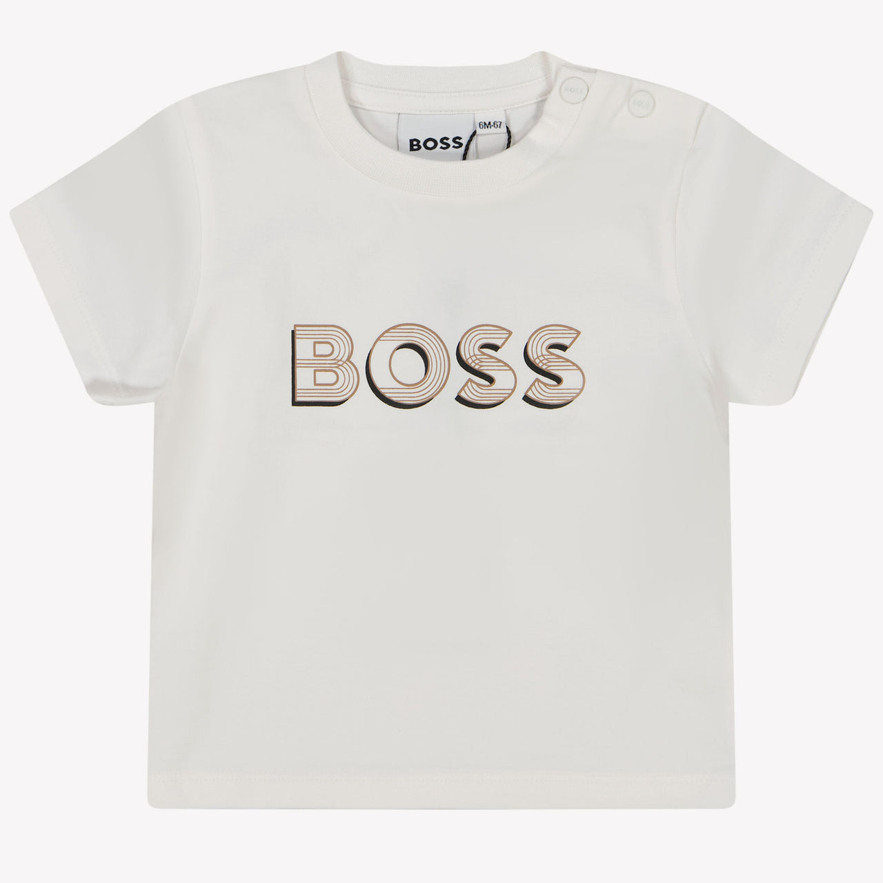 Boss Bébé Garçons T-shirt Blanc