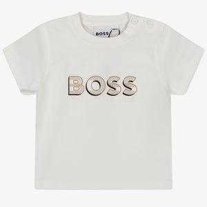 Boss Bébé Garçons T-shirt Blanc