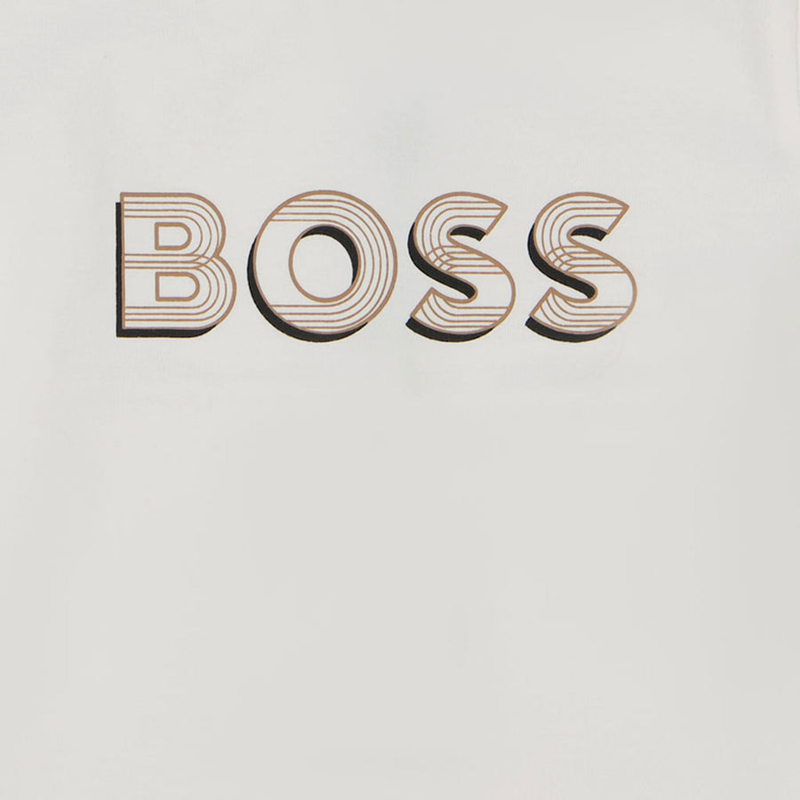 Boss Bébé Garçons T-shirt Blanc