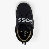 Boss Garçons Baskets Noir