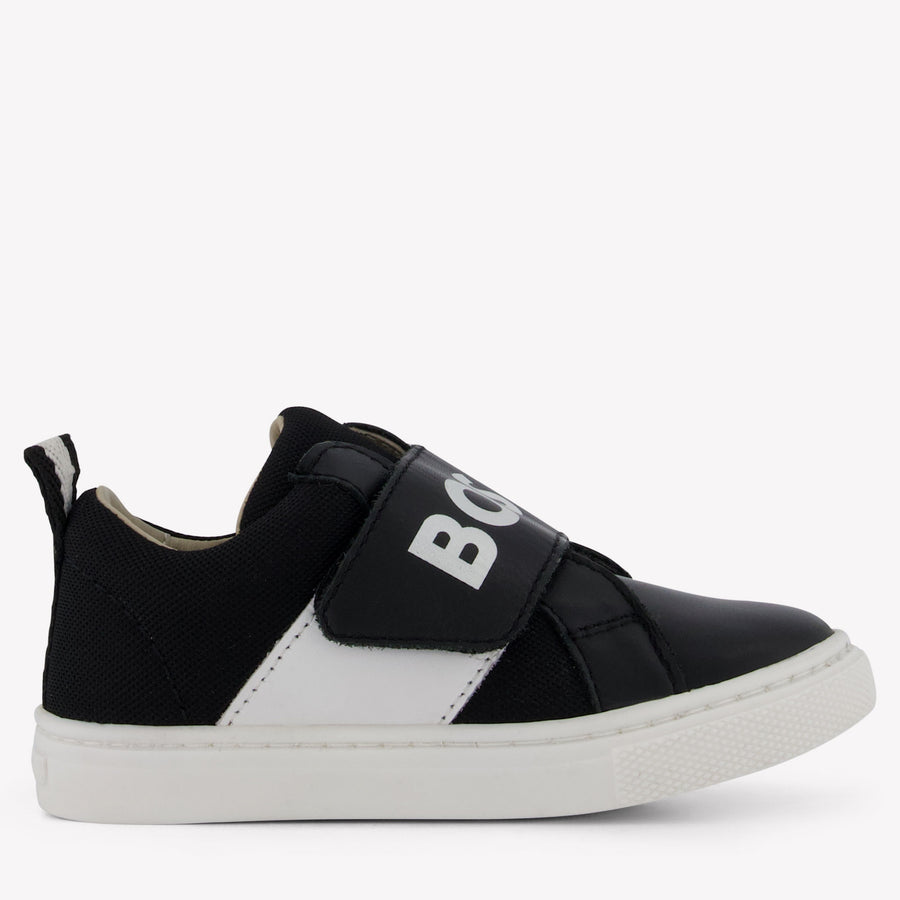 Boss Garçons Baskets Noir