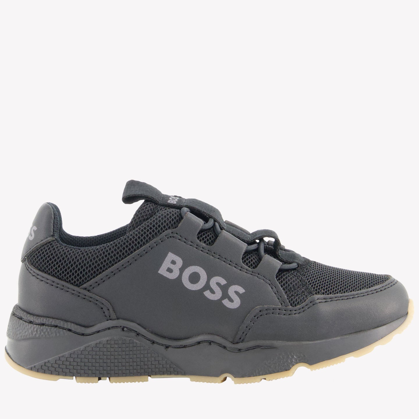 Boss Garçons Baskets Noir