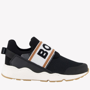 Boss Jungen Sneakers Schwarz