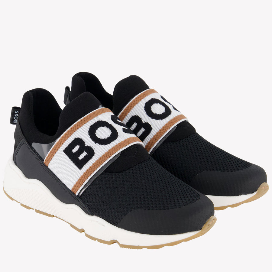 Boss Jungen Sneakers Schwarz