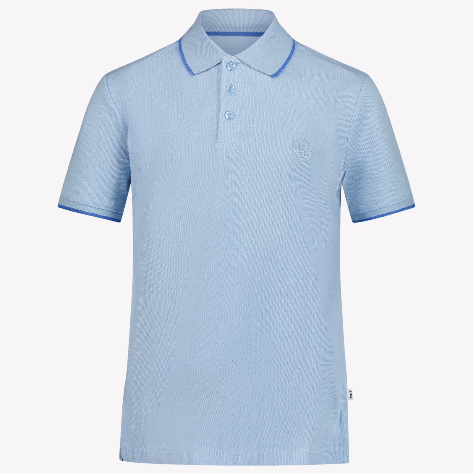 Boss Enfant Garçons Polo Bleu Clair