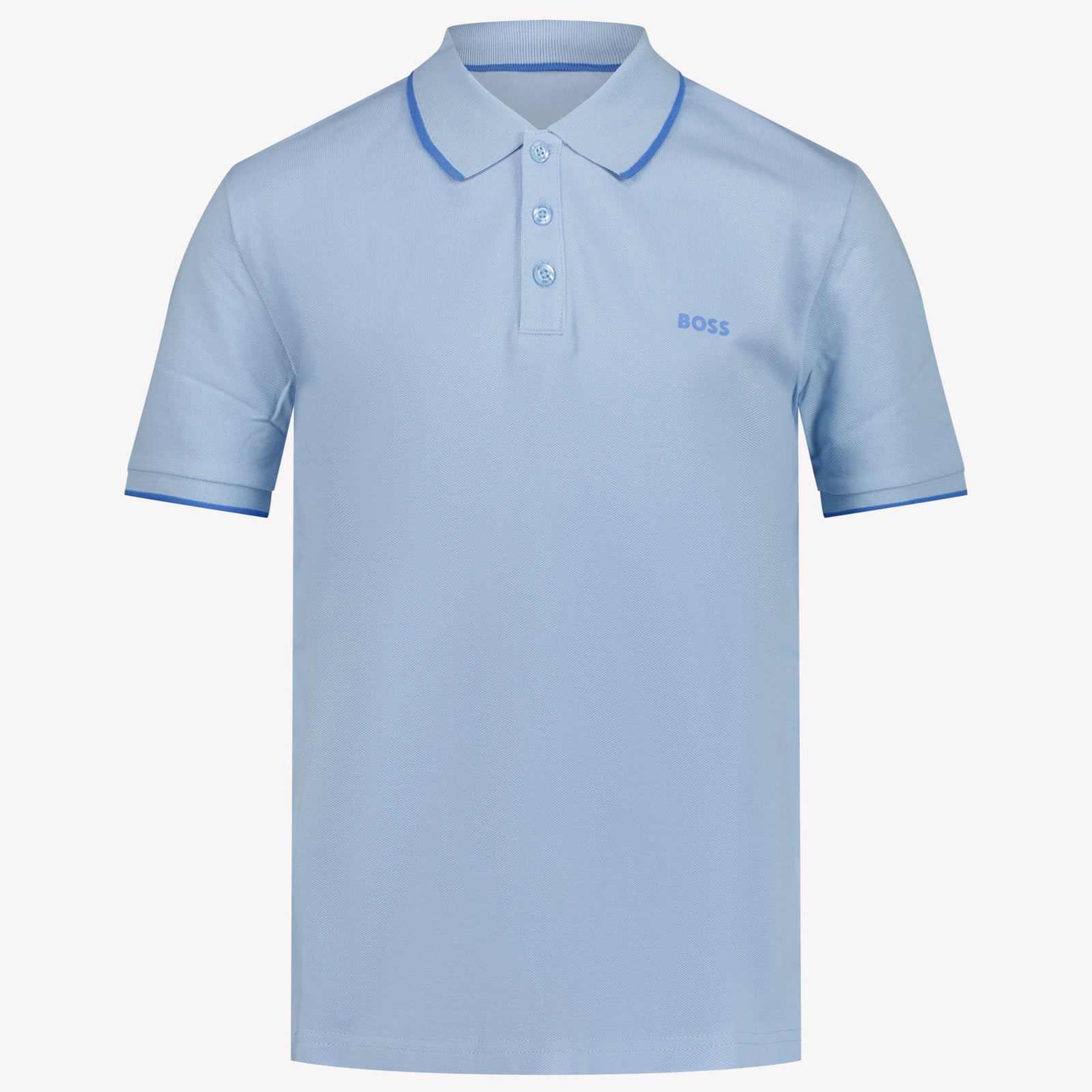 Boss Enfant Garçons Polo Bleu Clair