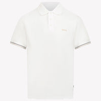 Boss Enfant Garçons Polo Blanc