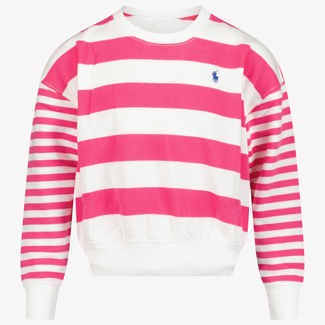 Ralph Lauren Ragazzo Ragazze Maglione in Fucsia