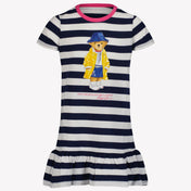 Ralph Lauren Enfant Filles Robe Navy