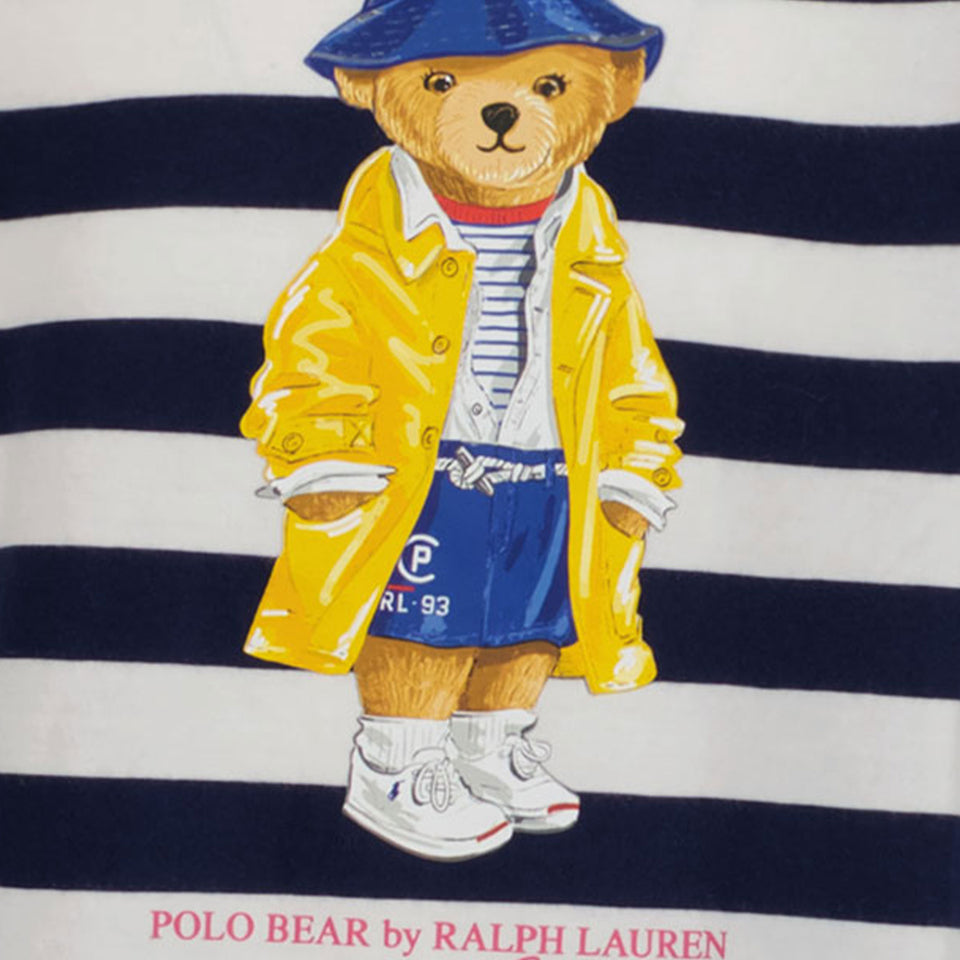 Ralph Lauren Enfant Filles Robe Navy