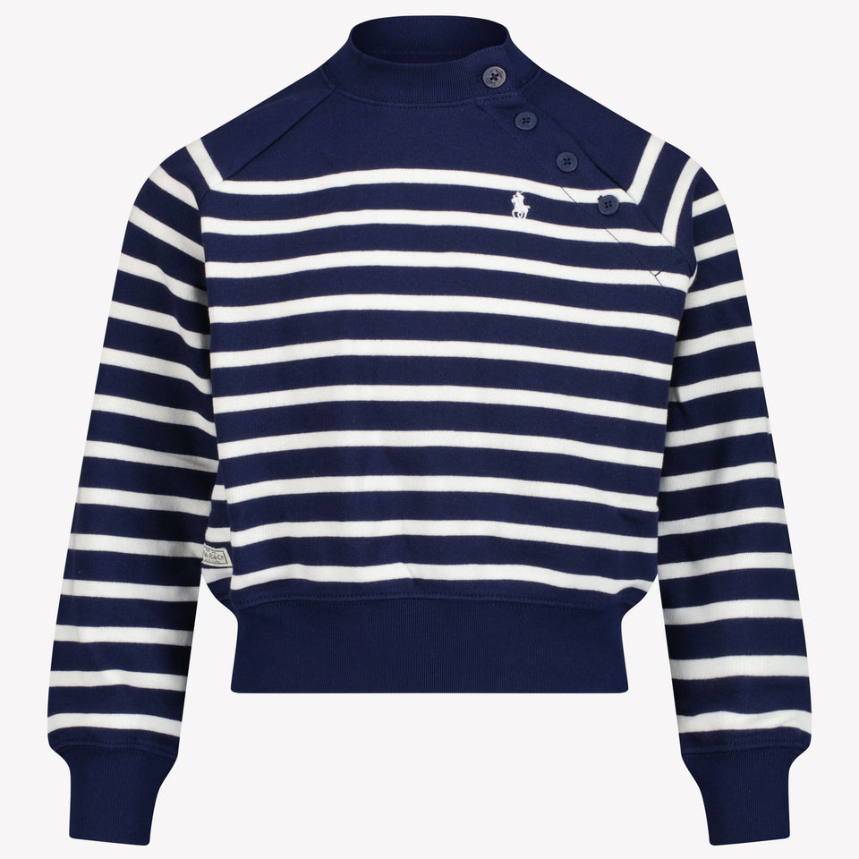 Ralph Lauren Ragazzo Ragazze Maglione in Navy