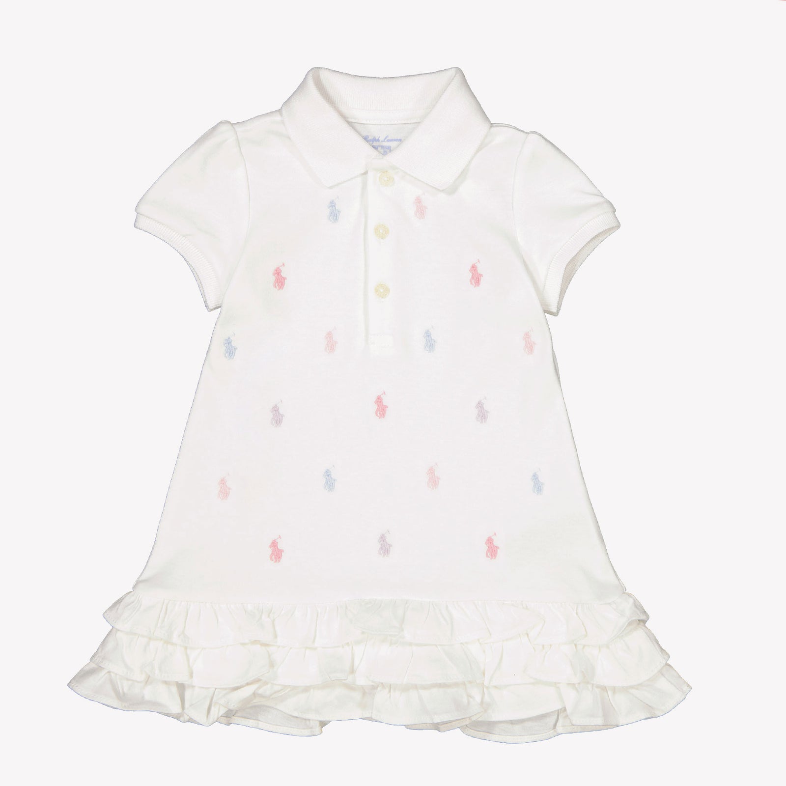 Ralph Lauren Bébé Filles Robe Blanc